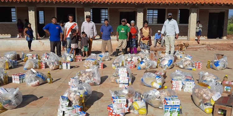 Entregaron más de 70 mil kilos de alimentos a comunidades indígenas