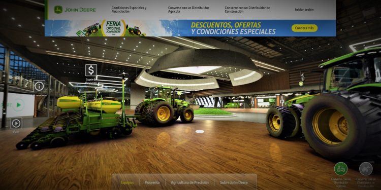 Feria Original Automaq John Deere sorprende con plataforma digital y experiencia 3D Feria Original Automaq John Deere sorprende con plataforma digital y experiencia 3D
