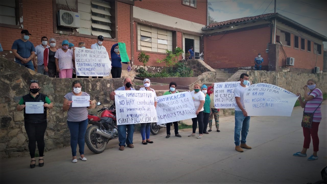 Fuerte Olimpo: Personal administrativo solicita gratificación ante COVID-19