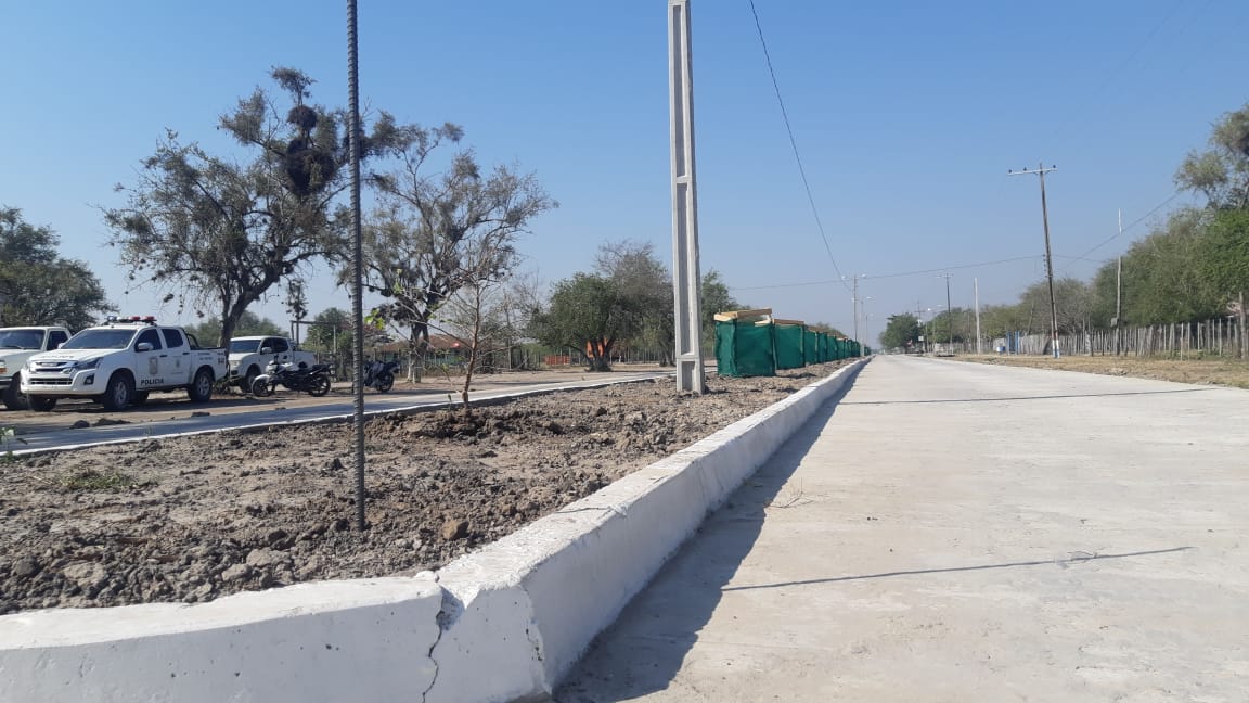 Habilitan obras de pavimentaciones en distritos de Alto Paraguay