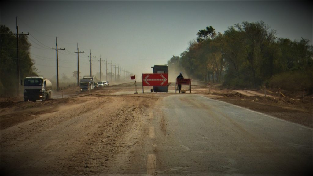 Solicitan mayor prudencia en zona de obras de la ruta de acceso a Loma Plata Solicitan mayor prudencia en zona de obras de la ruta de acceso a Loma Plata