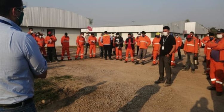 Un trabajador del consorcio Bioceánico con COVID-19 escapó de albergue en Carmelo Peralta