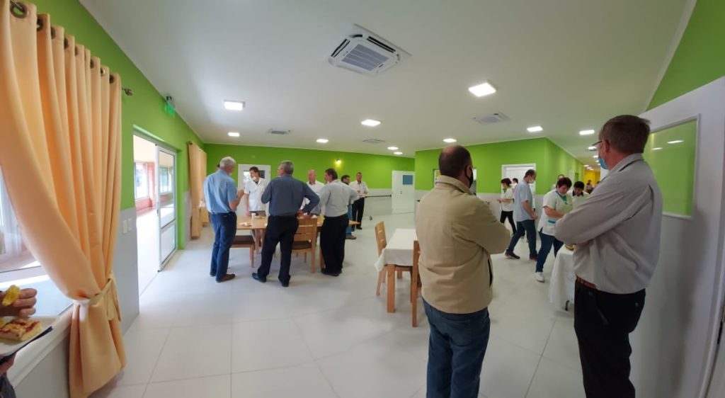 Inauguraron nuevo pabellón en el Hogar de Adultos Mayores de Filadelfia