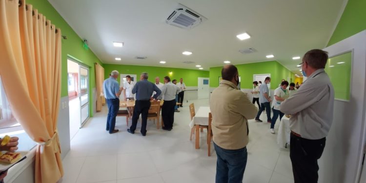 Inauguraron nuevo pabellón en el Hogar de Adultos Mayores de Filadelfia