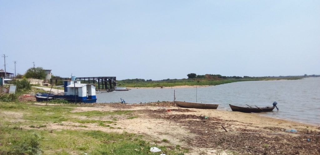Río Paraguay experimenta descenso considerable