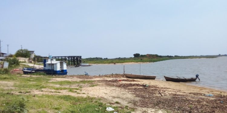 Río Paraguay experimenta descenso considerable