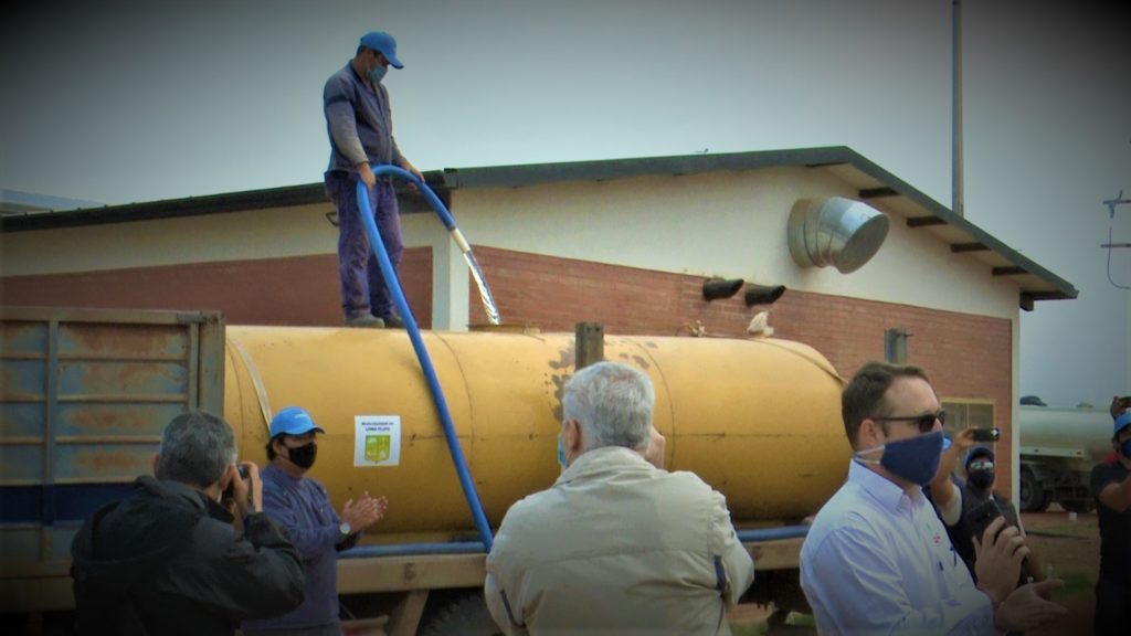 Agua del acueducto ya sale limpia afirman desde el MOPC Agua del acueducto ya sale limpia afirman desde el MOPC