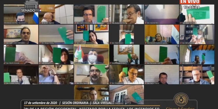 Senadores aprobaron declaración de emergencia en Boquerón Senadores aprobaron declaración de emergencia en Boquerón