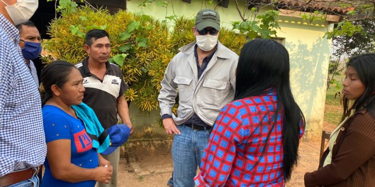 Mandatario se reunió con familiares de Adelio Mendoza y líderes indígenas