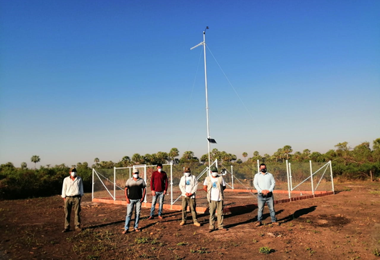 La Reserva Pantanal Paraguayo ya cuenta con una estación meteorológica como herramienta para su conservación