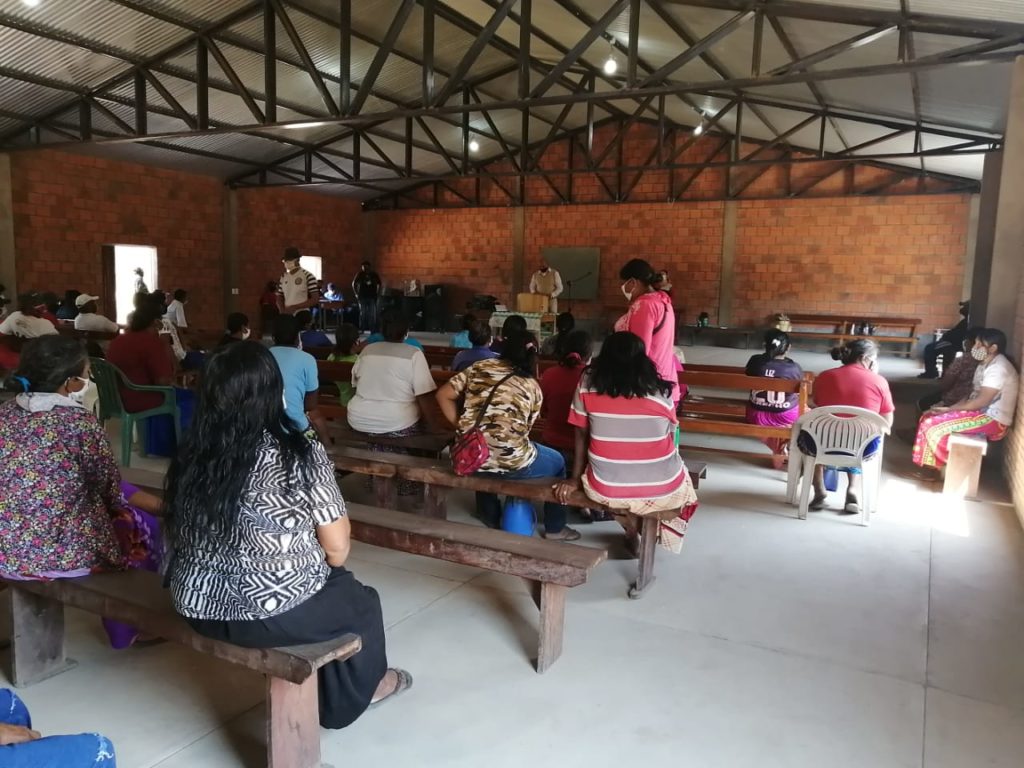 Realizan jornada de capacitación a comunidades nativas