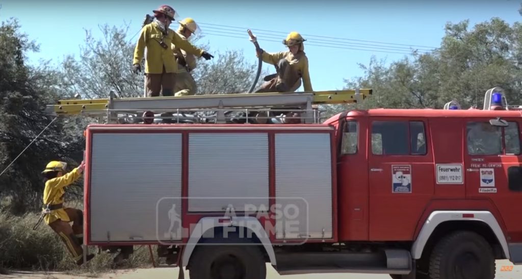 Bomberos en el Chaco: «No es llevar solamente un uniforme» Bomberos en el Chaco: «No es llevar solamente un uniforme»