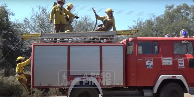 Bomberos en el Chaco: «No es llevar solamente un uniforme» Bomberos en el Chaco: «No es llevar solamente un uniforme»
