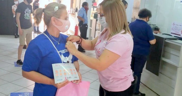 Essap y SND se unen para concientizar sobre la prevención del cáncer de mama