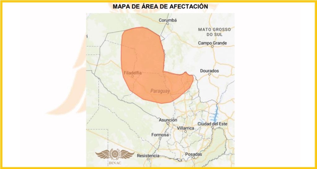 Probable tiempo significativo en el Chaco Probable tiempo significativo en el Chaco