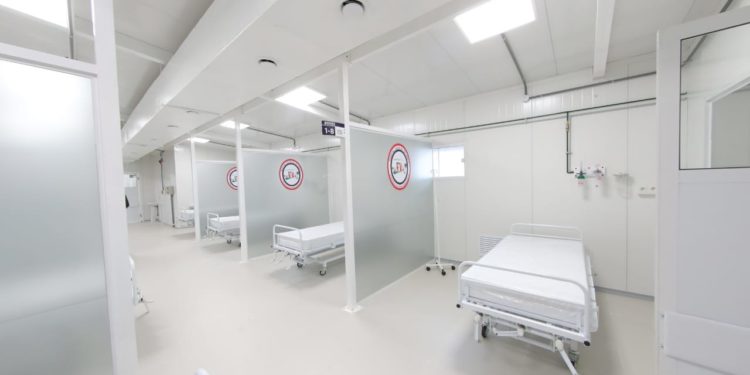 Limpio: Habilitan pabellón de contingencia para atención a pacientes con coronavirus Limpio: Habilitan pabellón de contingencia para atención a pacientes con coronavirus