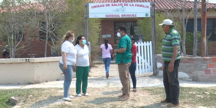 Gral. Bruguez: Médicos y licenciadas al frente de batalla asistiendo a afectados por incendio