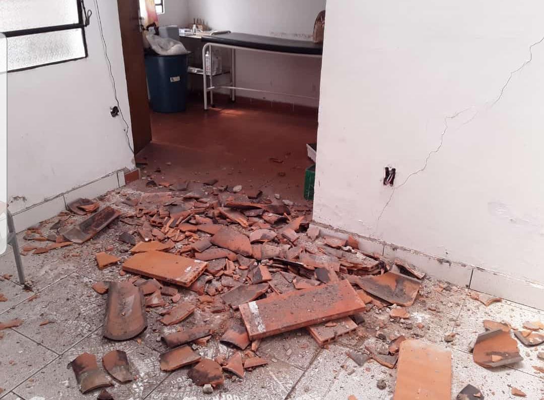 Realizan colecta para reparar puesto de salud