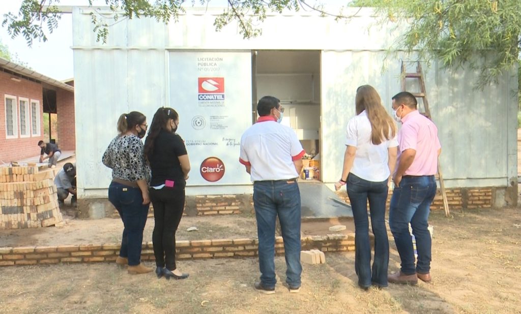 Construyen nuevo telecentro en Filadelfia