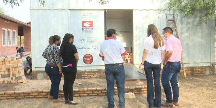 Construyen nuevo telecentro en Filadelfia