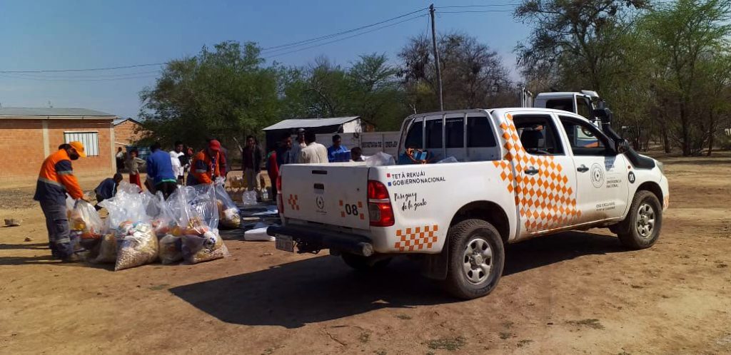 Pdte. Hayes: Más de 23.000 kilos de alimentos llegaron a familias indígenas Pdte. Hayes: Más de 23.000 kilos de alimentos llegaron a familias indígenas