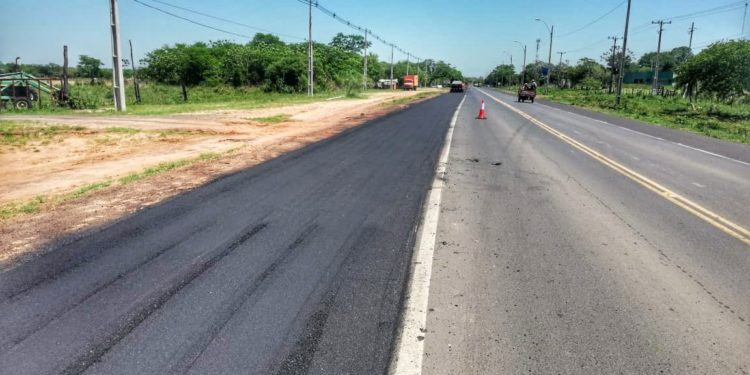 Transchaco: Continúa mejoramiento de banquinas