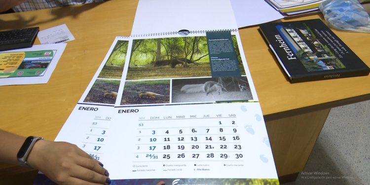Arman calendario con temática faunística Arman calendario con temática faunística