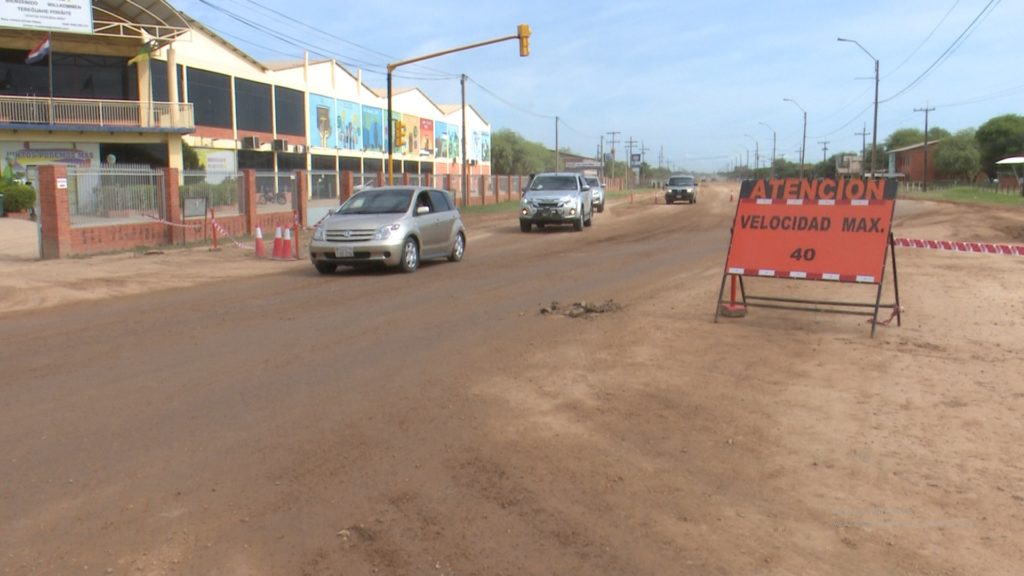Solicitan precaución en zona de obras