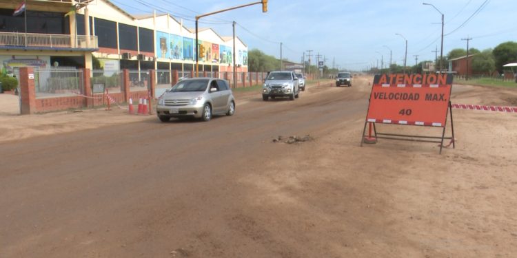 Solicitan precaución en zona de obras