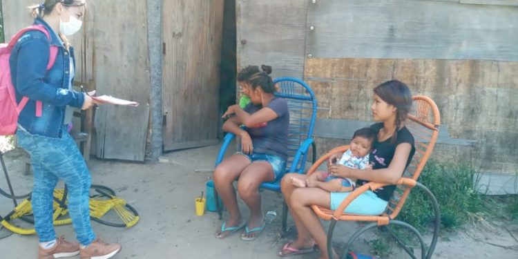 Pdte. Hayes: Realizan atención domiciliaria desde USF de Río Verde Pdte. Hayes: Realizan atención domiciliaria desde USF de Río Verde