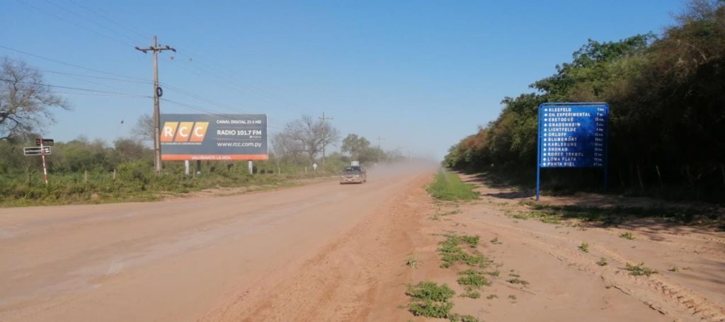Darán orden de inicio de asfaltado entre Filadelfia y Loma Plata