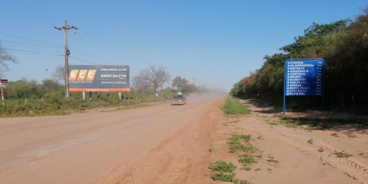 Darán orden de inicio de asfaltado entre Filadelfia y Loma Plata