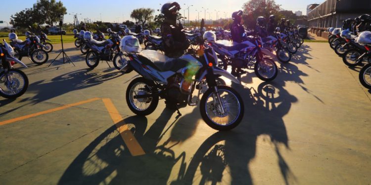 Policía Nacional adquiere 48 motocicletas para reforzar patrullajes