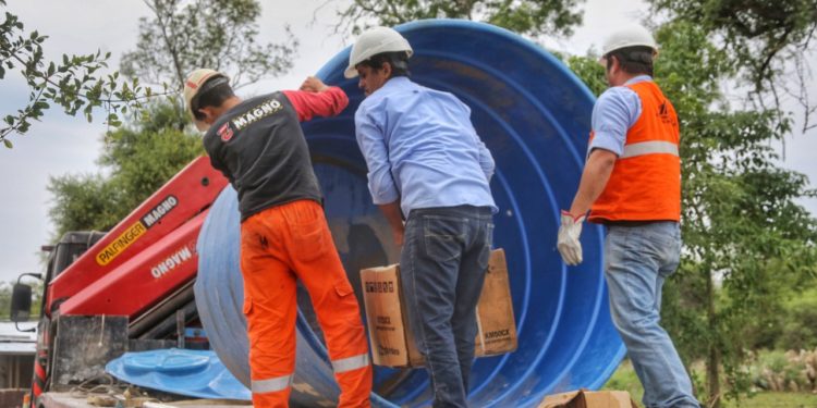 Comunidad ayorea recibe asistencia para provisión de agua Comunidad ayorea recibe asistencia para provisión de agua