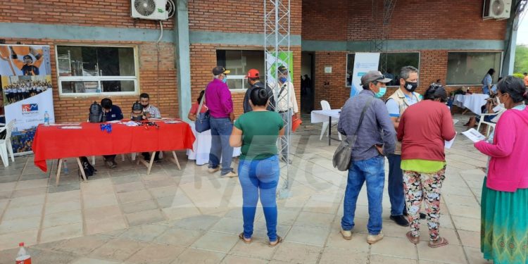 Mcal. Estigarribia: Inició con buena participación la Jornada de Gobierno