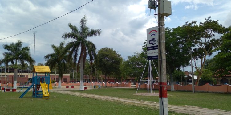 Puerto Casado: Habilitan WIFI gratuito en plaza pública Puerto Casado: Habilitan WIFI gratuito en plaza pública