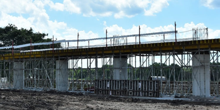 Obras del futuro puente Héroes del Chaco continúan a buen ritmo Obras del futuro puente Héroes del Chaco continúan a buen ritmo