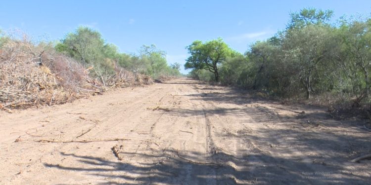 Obras de limpieza de terreno de comunidad paró por desperfecto de maquinaria