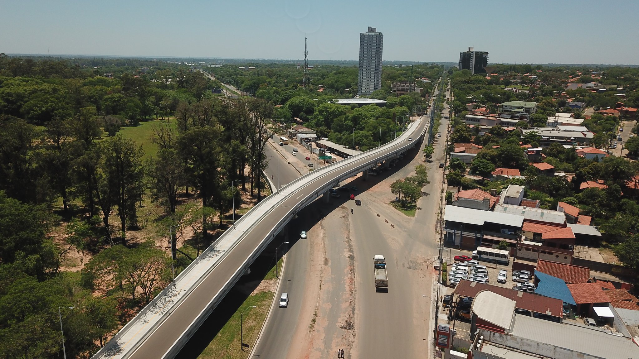 Viaducto del Corredor Botánico está 90% terminado