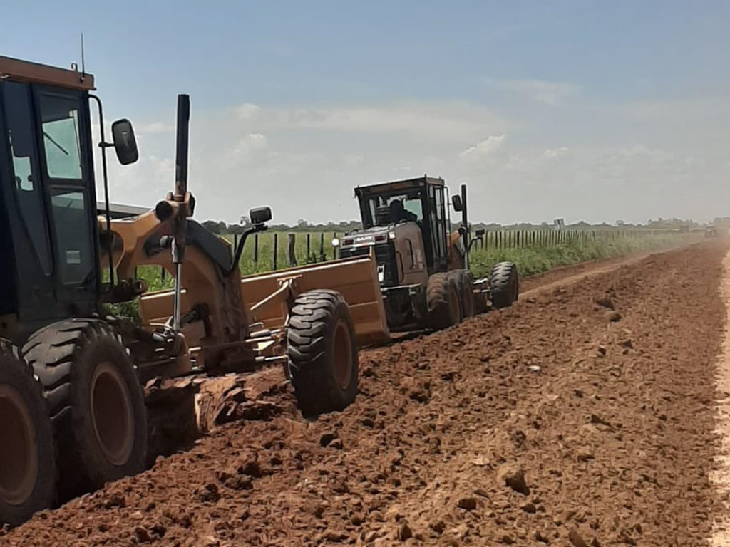 Inician trabajos para asfaltar el tramo Loma Plata – Filadelfia