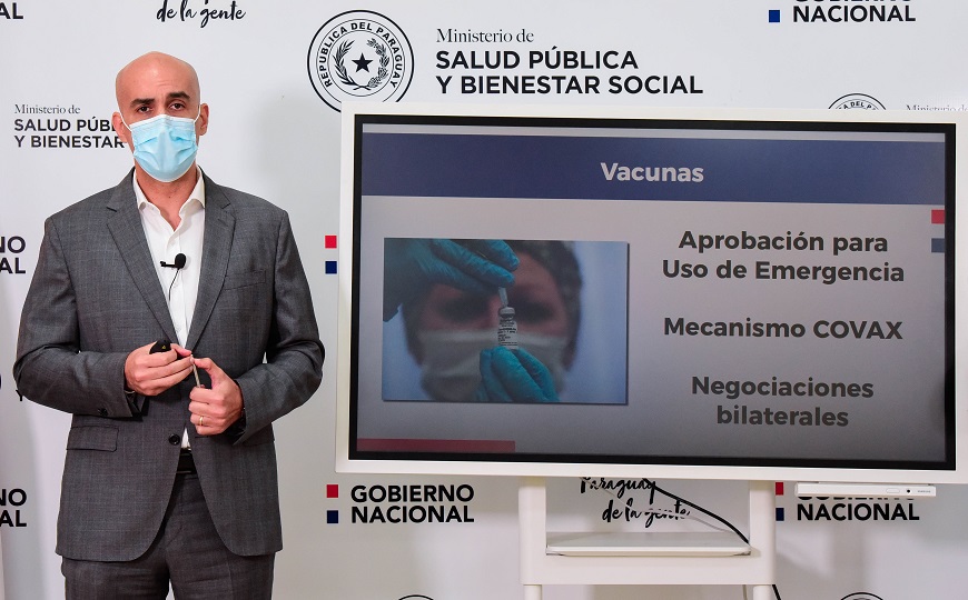 Hay acuerdo para más de 7 millones de vacunas anti COVID-19 para el país