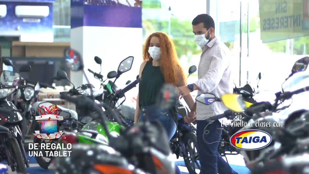 Promo vuelta a clases: Taiga regala una Tablet por cada moto adquirida Promo vuelta a clases: Taiga regala una Tablet por cada moto adquirida
