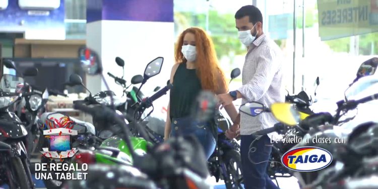 Promo vuelta a clases: Taiga regala una Tablet por cada moto adquirida Promo vuelta a clases: Taiga regala una Tablet por cada moto adquirida