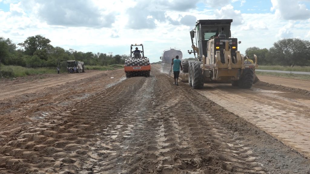 Lote 06 de la ruta Transchaco registra 50% de avance