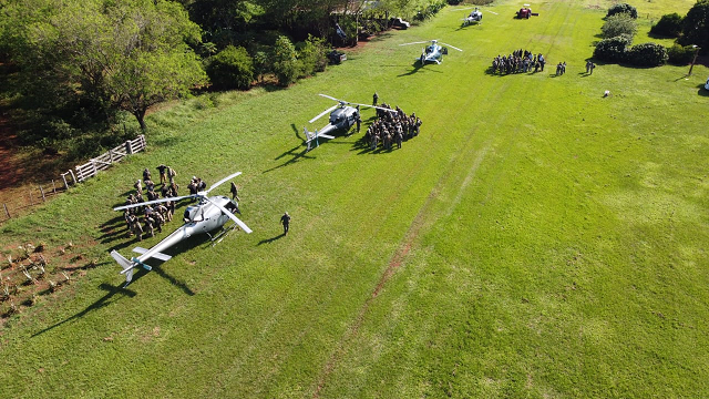 Senad y Policía de Brasil iniciaron operativo contra la producción ilícita de marihuana