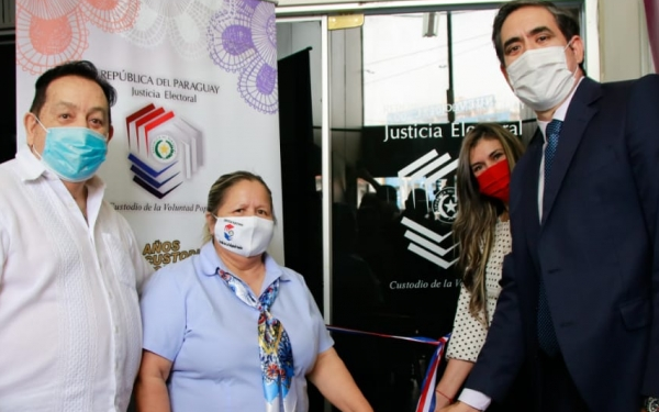 Habilitan centro de capacitación electoral en la Terminal de Ómnibus de Asunción Habilitan centro de capacitación electoral en la Terminal de Ómnibus de Asunción