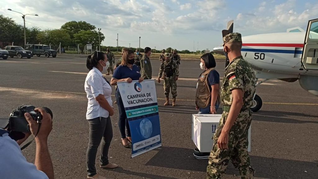 Llegaron las primeras vacunas contra el COVID-19 para el Chaco Llegaron las primeras vacunas contra el COVID-19 para el Chaco