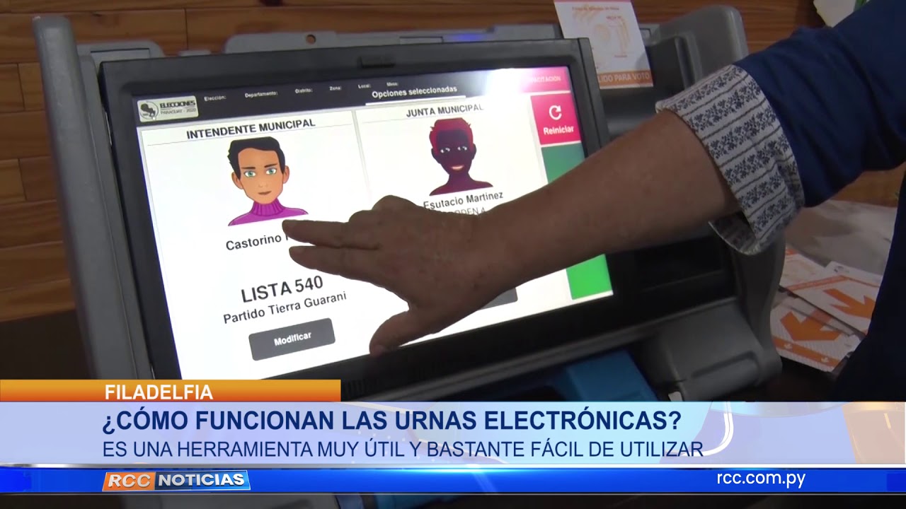 ¿CÓMO FUNCIONAN LAS URNAS ELECTRÓNICAS? EXPLICACIÓN PARA VOTAR EN MENOS DE 60 SEGUNDOS