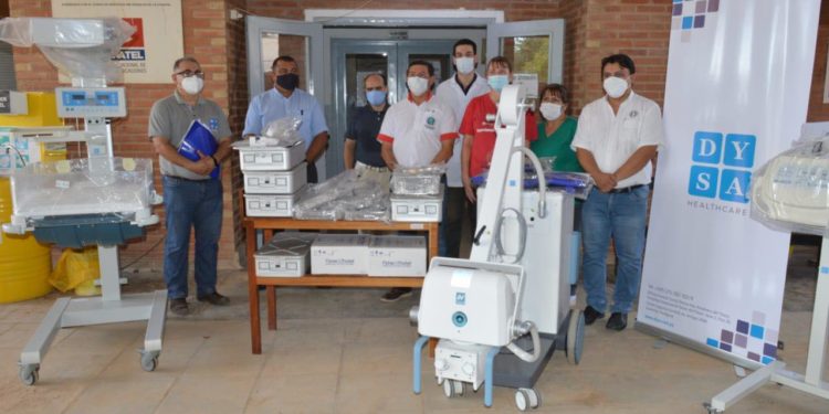 Entregan importantes equipamientos para el Hospital Materno Infantil de Villa Choferes