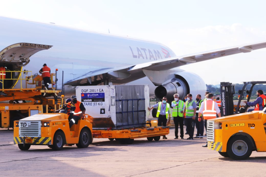 Arribaron las primeras dosis de vacunas contra el covid-19 vía Mecanismo Covax Arribaron las primeras dosis de vacunas contra el covid-19 vía Mecanismo Covax